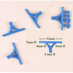 Barras triangulares de cera para colados