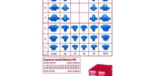 Imagen con diferentes cilindros sobre un fondo azul